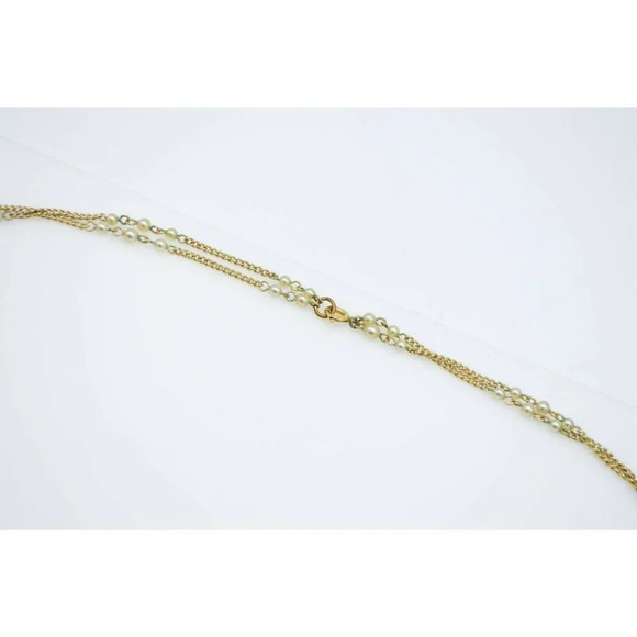 Faux Carnelian Red White Flower Bib Dangle - Picture 6 of 7